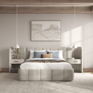 Ashlar complete king bedroom set- A.R.T Furniture